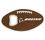 Custom Football Shape Bottle Opener with Magnet (Overseas Production), Price/piece