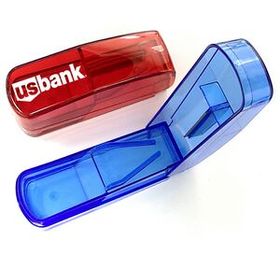 Custom Travel Pill Box with Cutter, 3 1/2" L x 1 1/4" W