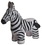 Custom Zebra Squeezies Stress Reliever, Price/piece