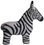 Custom Zebra Squeezies Stress Reliever, Price/piece