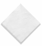 Custom Folded White 2 Ply Luncheon Napkin - 6.5