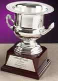 Custom Silver Plated Aluminum Champagne Bucket Award (10