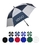 Custom Oversized Golf Umbrella w/ Rubberized Handle (64" Arc), Price/piece