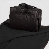 Blank Picnic Blanket - Fleece With Waterproof Shell - Black, 50