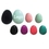 Custom Portable Egg Shaped Massage Hair Comb, 3 1/2" L x 2 1/2" W, Price/piece