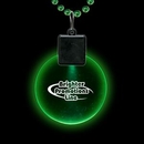 Custom Jade Green Light-Up Medallion