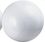 Custom 24" Inflatable Solid White Beach Ball, Price/piece