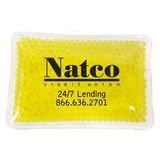 Custom Yellow Hot/ Cold Pack With Gel Beads, 5 3/4