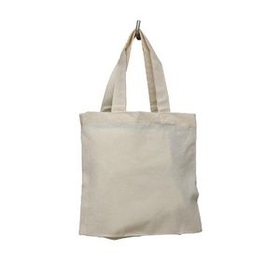 Custom Small Canvas Tote Bag, 8" W x 8.5" H x 1.5" D