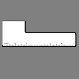Custom Square 1-3/8 6 Inch Ruler