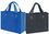 Custom Non-Woven Tote Bag w/ Fabric Covered Bottom (13"x11"x5"), Price/piece