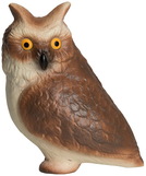 Custom Horned Owl Squeezies Stress Reliever, 4