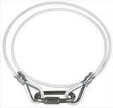 Blank White Rope Retainer Ring for 11 1/2
