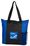 Custom The All Purpose Zippered Tote With Front Pocket and Side Mesh Pocket, 17" W x 15" H x 5" D, Price/piece
