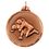 Custom Wrestling IR Series Bronze Gold Medal (1 1/2"), Price/piece