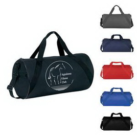Custom Logo Roll Duffle, Duffel Bag, Travel Bag, Gym Bag, Carry on luggage Bag, Weekender Bag, 18" L x 10" W x 10" H