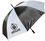 Custom 2 Tone Golf Umbrella - Black/ White (58" Arc), Price/piece