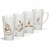 Coffee mug, 16 oz. Cafü Mug (White), Ceramic Mug, Personalised Mug, Custom Mug, Advertising Mug, 6.0625