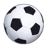 Custom Soccer Ball Cutout, 13 1/2