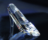 Custom 127-57LS200  - Faceted Optic Crystal Slipper Award