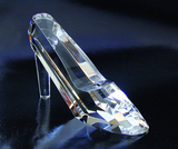 Custom 127-57LS100  - Faceted Optic Crystal Slipper Award