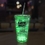 Custom Green String Light 16oz LED Cup, 2.5" W x 4" W x 7" H, Price/piece