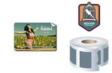 Custom Outdoor Permanent Rectangle Shaped Sticker/Decal Roll (2.5