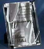 Custom Medium Silver Reflections Award