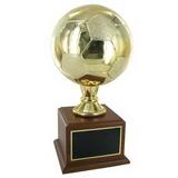 Custom Gold Soccer Trophy (16 1/2