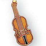 Blank Musical Instrument Pins (Violin)
