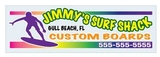 Custom 4-Color Process Outdoor Decals-Clear Polyester Back (18 To 28 Square Inches)
