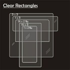 Custom Decal - Clear (1"x2 5/16")