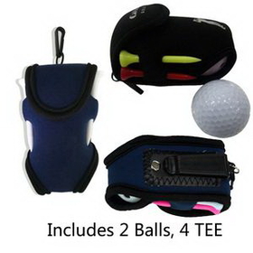 Custom Golf Bag Set, 2" L x 1 3/4" W x 3 1/2" H