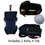 Custom Golf Bag Set, 2" L x 1 3/4" W x 3 1/2" H, Price/piece