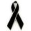 Blank Black Awareness Ribbon Lapel Pin, Price/piece