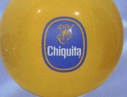 Custom Inflatable Solid Color Beachball / 20" - Yellow