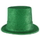 Custom Green Glittered Top Hat, Price/piece