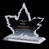 Custom Starfire Maple Leaf Award (6