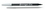 Custom Imprinted Black Barrel Damp-Erase Pen with Non-Toxic Black Ink, 0.375" Diameter x 6" L x 0.375" Thick, Price/piece