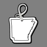 Custom Arkansas State Bag Tag