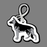 Custom Dog (German, Full) Bag Tag