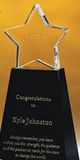 Custom Crystal Star Award (7