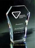 Custom Prestige Awards optical crystal award trophy., 8