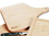 Custom Wood Cutting Board w/ Paddle Handle (12"x8"x3/4"), Price/piece