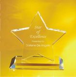 Custom Super Star Crystal Award (7.5
