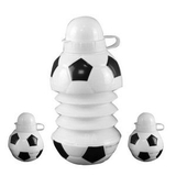 Custom 14 oz Football Foldable Water Bottle