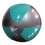 Blank 16"Deflated Inflatable Silver and Teal Beach Ball