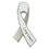 Blank Lung Cancer Awareness Ribbon Pin, 5/8" W x 1 1/8" H, Price/piece