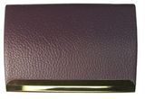Custom Elena Business Card Holder-Purple, 2.25