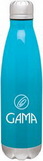 Custom 26 Oz. Neon Blue H2Go Force Copper Vacuum Insulated Thermal Bottle, 11 7/8